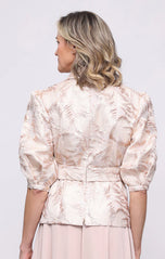 Alex Evenings Jacquard Blouse 8381293