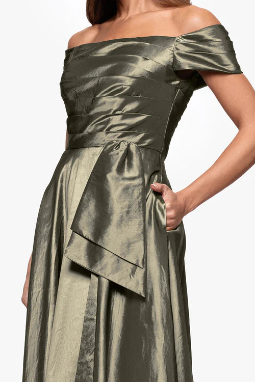 Xscape Evenings "Mildred" Taffeta Dress 6919X