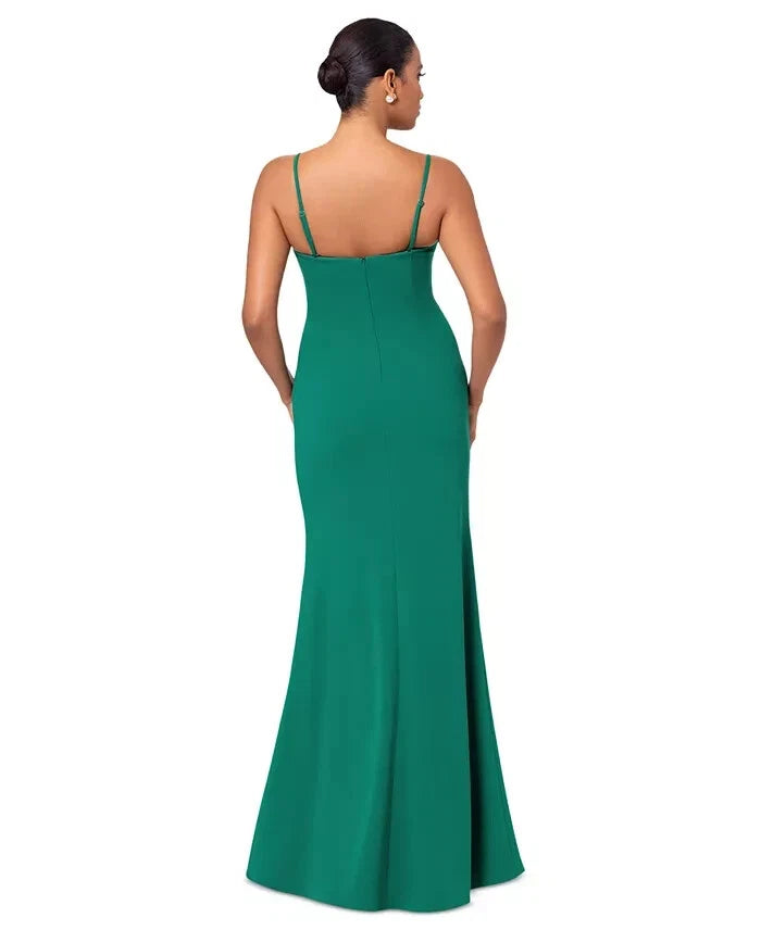 Betsy and Adam "Tina" 3D Flower Dress A26444