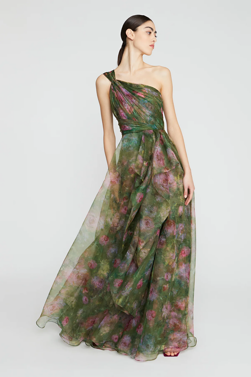 Green Theia Dresses Theia