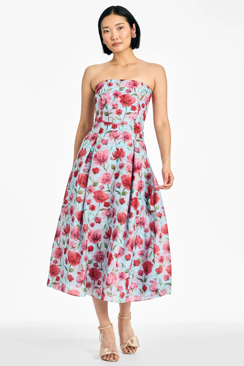 Sachin & Babi Shay Dress - Sky Poppies