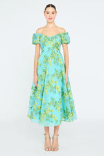 Theia "Alanis" Off Shoulder Dress 88113651