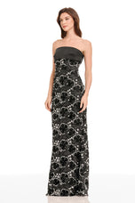 Dress the Population "Shay" Strapless Dress DDRN43