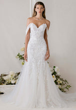 Morilee "Lysander" Mermaid Lace Bridal Gown 1010028
