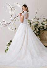 Morilee "Nikiya" High Neck Lace Ballgown Bridal Gown 1010030