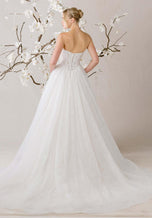 Morilee "Noémi" A-line Lace Strapless Bridal Gown 1010033