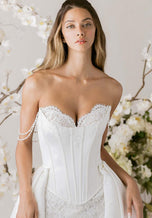 Morilee "Balancé" Two Piece Lace Satin Bridal Gown 1010041