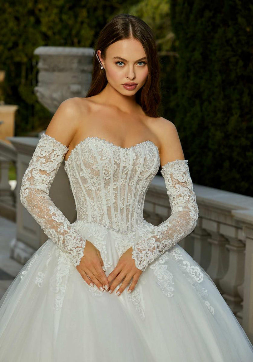 Morilee Reagan Corset Wedding Dress 2667 Morilee Reagan Corset Wedding Dress 2667