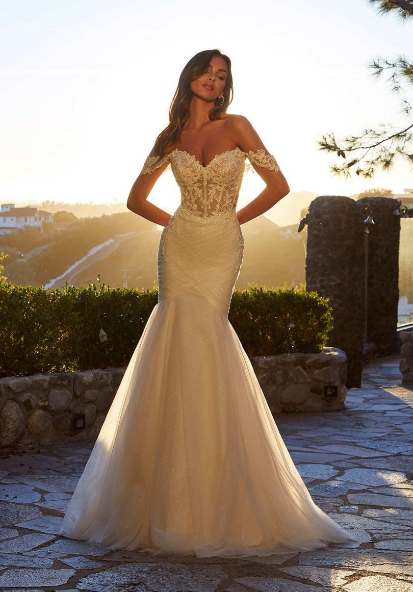 morilee mermaid wedding dress Wedding Gown Fit & Flare Mermaid MORILEE 2913 CALLIOPE Moloty Bridal Atelier & Tailor