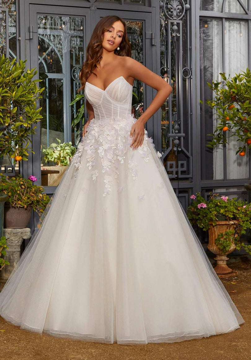 Blu Bridal by Morilee Rosalie Ruched Wedding Dress 4482 Blu Bridal by Morilee Rosalie Ruched Wedding Dress 4482