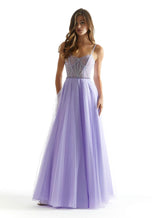 Morilee A-Line Corset Prom Dress 49004