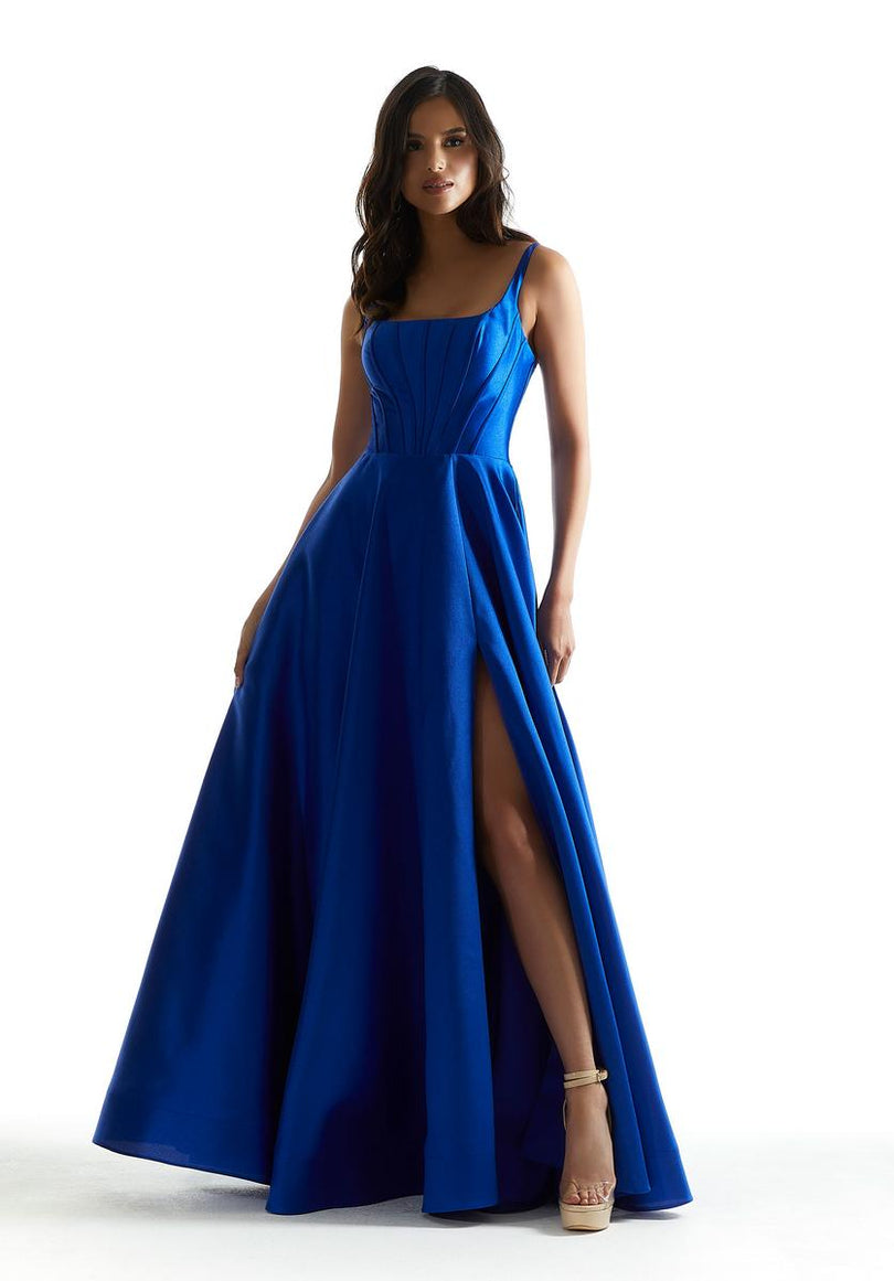 Morilee Simple Corset Satin Prom Dress 49020 Morilee Simple Corset Satin Prom Dress 49020