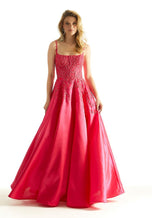 Morilee Lace Corset Long Prom Dress 49026