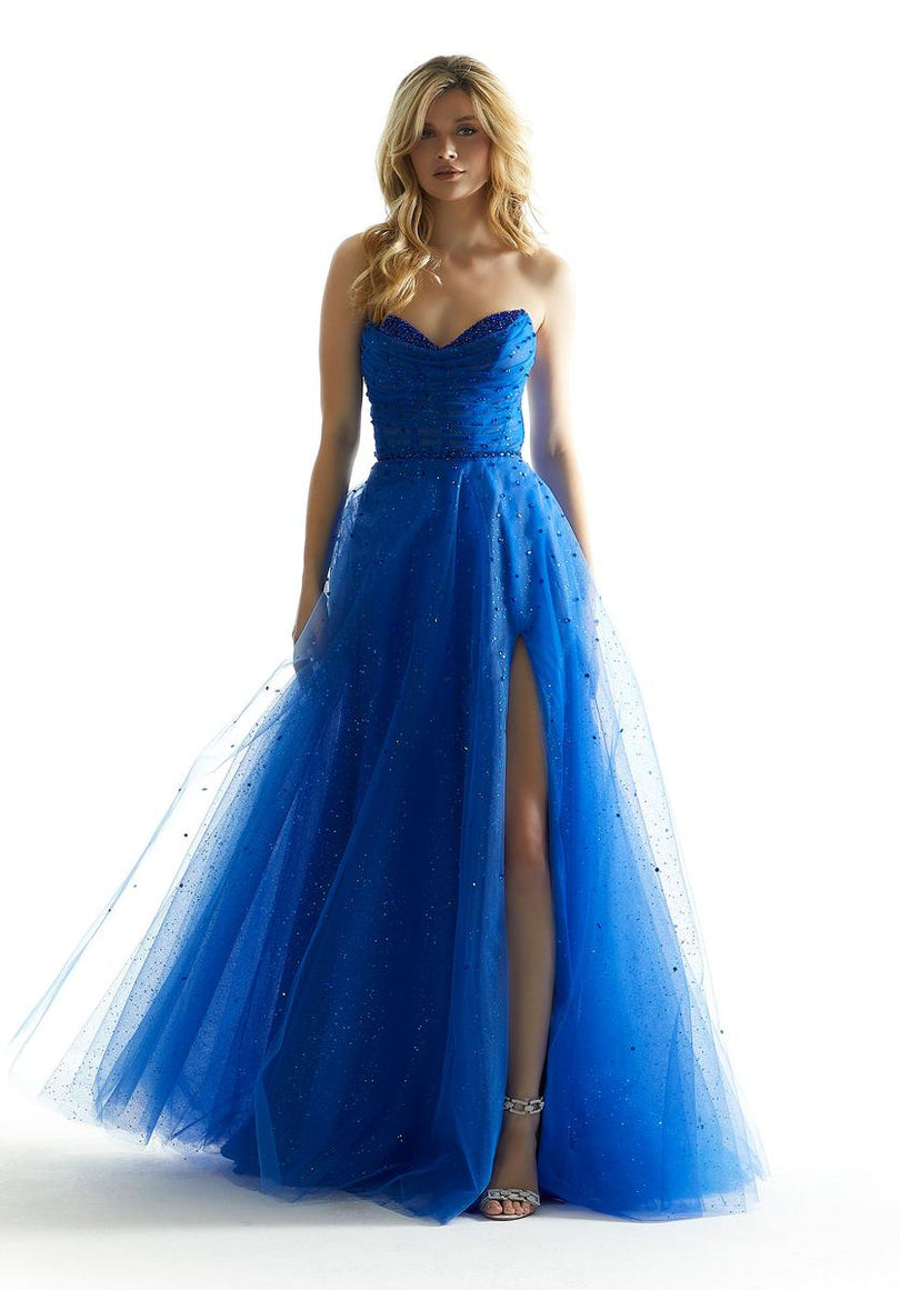 Morilee Strapless A-Line Prom Dress 49028