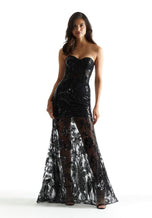 Morilee Strapless Illusion Skirt Prom Dress 49032
