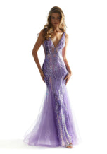 Morilee Metallic Sequin Prom Dress 49037