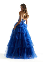 Morilee Strapless Ruffle Skirt Prom Dress 49042