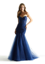 Morilee Strapless Ruched Mermaid Prom Dress 49046