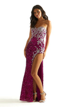 Morilee Strapless Lace Sequin Prom Dress 49055