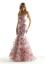 Morilee Floral Mermaid Prom Dress 49067