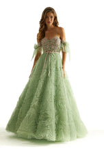 Morilee Ruffle Lace Ball Gown Prom Dress 49068