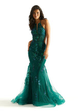 Morilee Mermaid Halter Prom Dress 49073