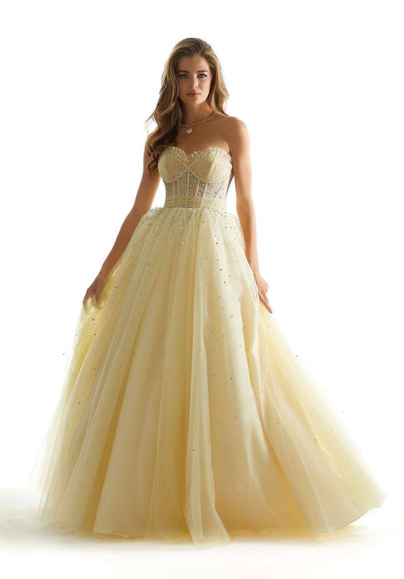 morilee yellow prom dress Morilee Prom 47036