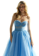 Morilee Strapless Corset Prom Dress 49077