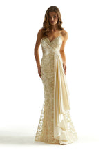 Morilee Strapless Drape Prom Dress 49082