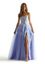 Morilee Floral Pocket Ball Gown Prom Dress 49083