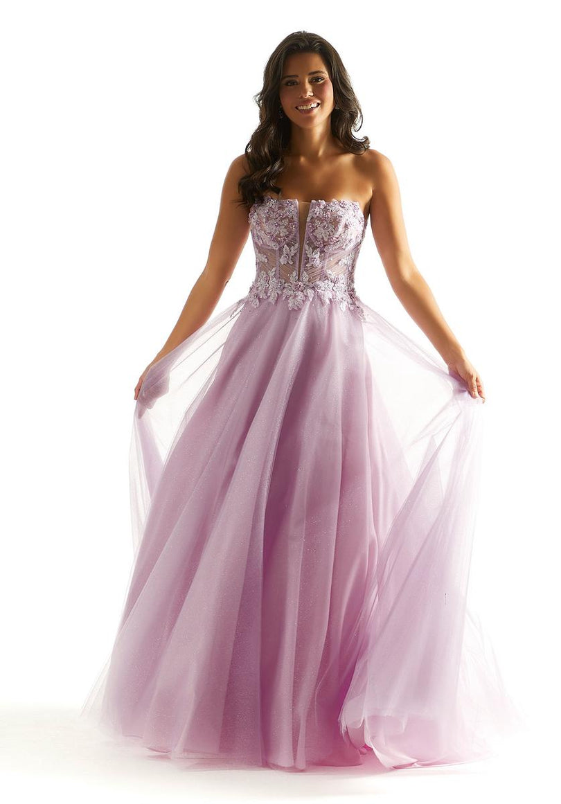 Morilee Strapless Ball Gown Prom Dress 49086