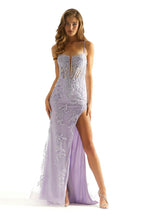 Morilee Scoop Neck Beaded Prom Dress 49089