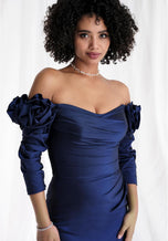 MGNY by Morilee Mermaid Off Shoulder Evening Dress 73151