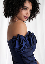 MGNY by Morilee Mermaid Off Shoulder Evening Dress 73151