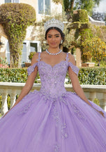 Vizcaya by Morilee Chantilly Lace Quince Dress 89422