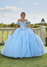 Vizcaya by Morilee Chantilly Lace Quince Dress 89422