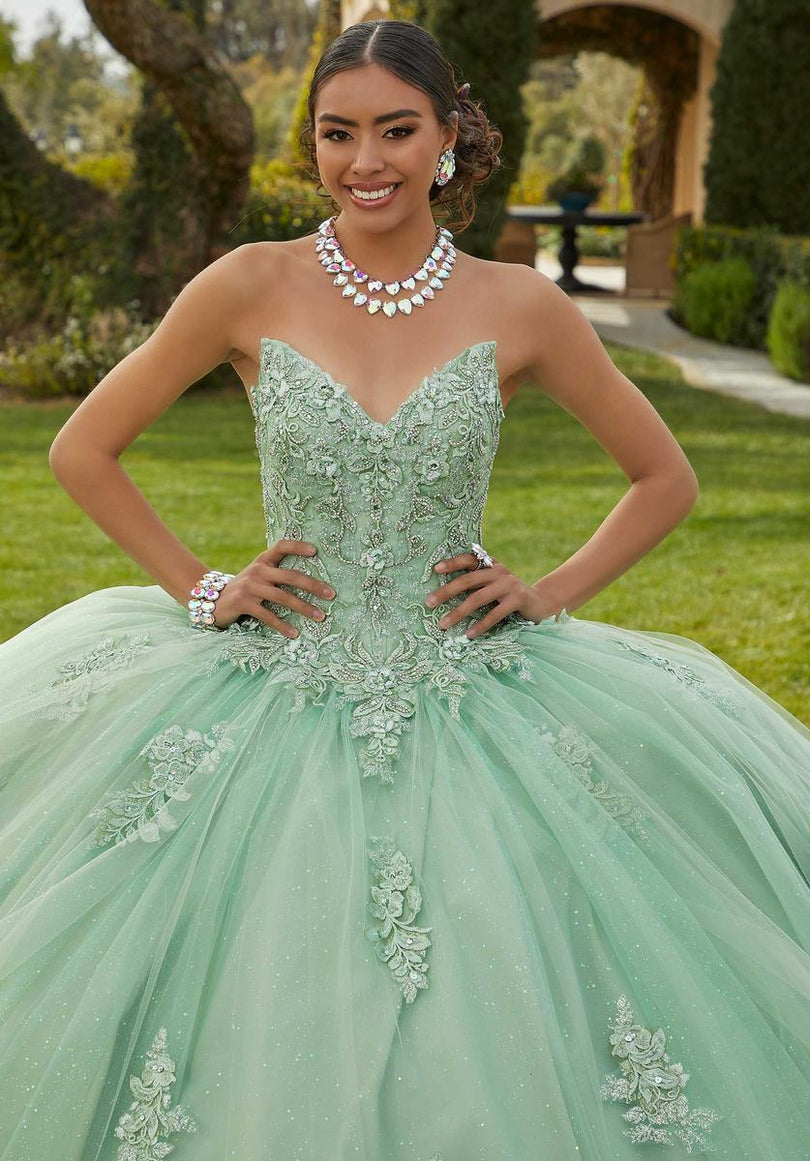 Vizcaya by Morilee Detachable Collar Quince Dress 89434 Vizcaya by Morilee Detachable Collar Quince Dress 89434