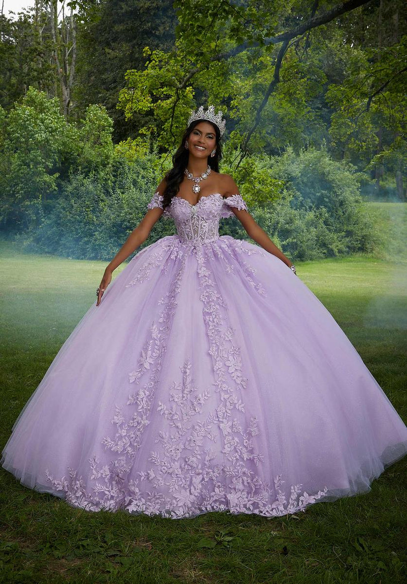 Vizcaya by Morilee Lace Corset Quince Dress 89454 Vizcaya by Morilee Lace Corset Quince Dress 89454