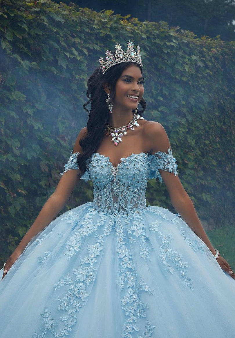 Vizcaya by Morilee Lace Corset Quince Dress 89454 Vizcaya by Morilee Lace Corset Quince Dress 89454