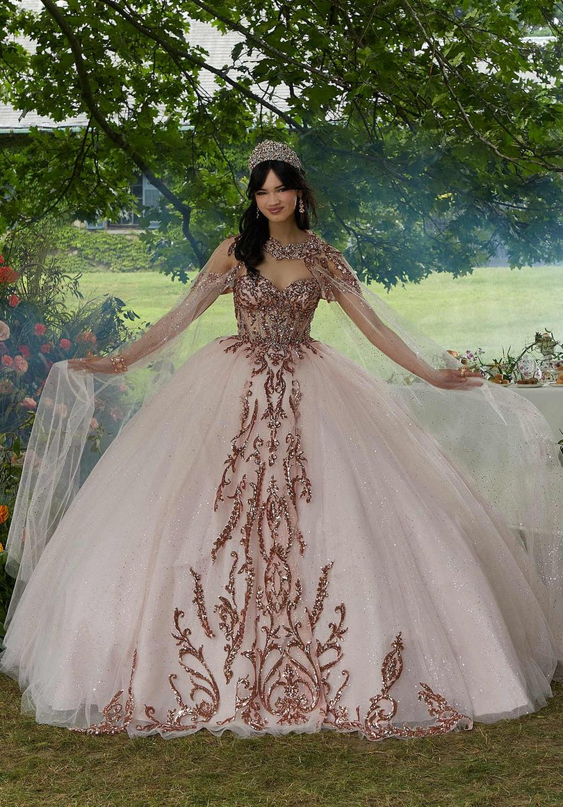 Vizcaya by Morilee Quince Beaded Quince Dress 89458 Vizcaya by Morilee Quince Beaded Quince Dress 89458