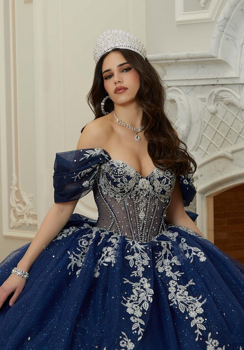 Vizcaya by Morilee Illusion Corset Quince Dress 89480 Vizcaya by Morilee Illusion Corset Quince Dress 89480