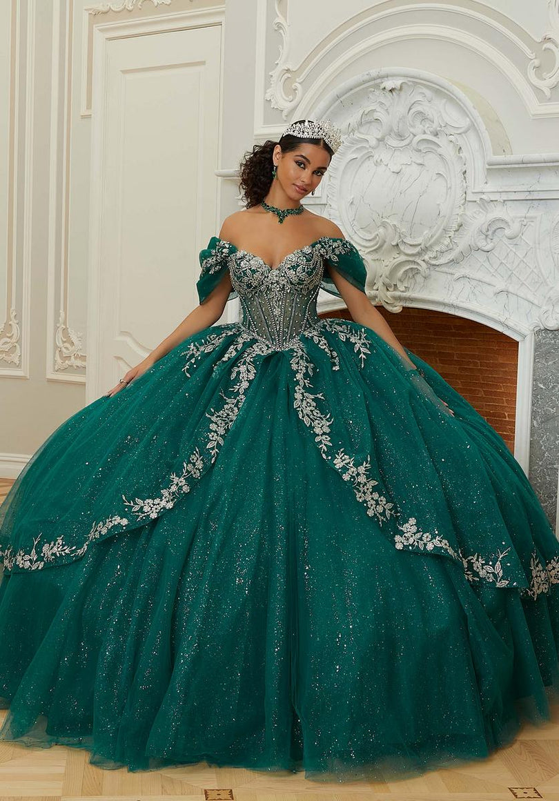Vizcaya by Morilee Illusion Corset Quince Dress 89480 Vizcaya by Morilee Illusion Corset Quince Dress 89480
