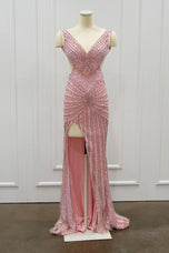 Portia & Scarlett Couture Open Back Prom Dress PS25453C