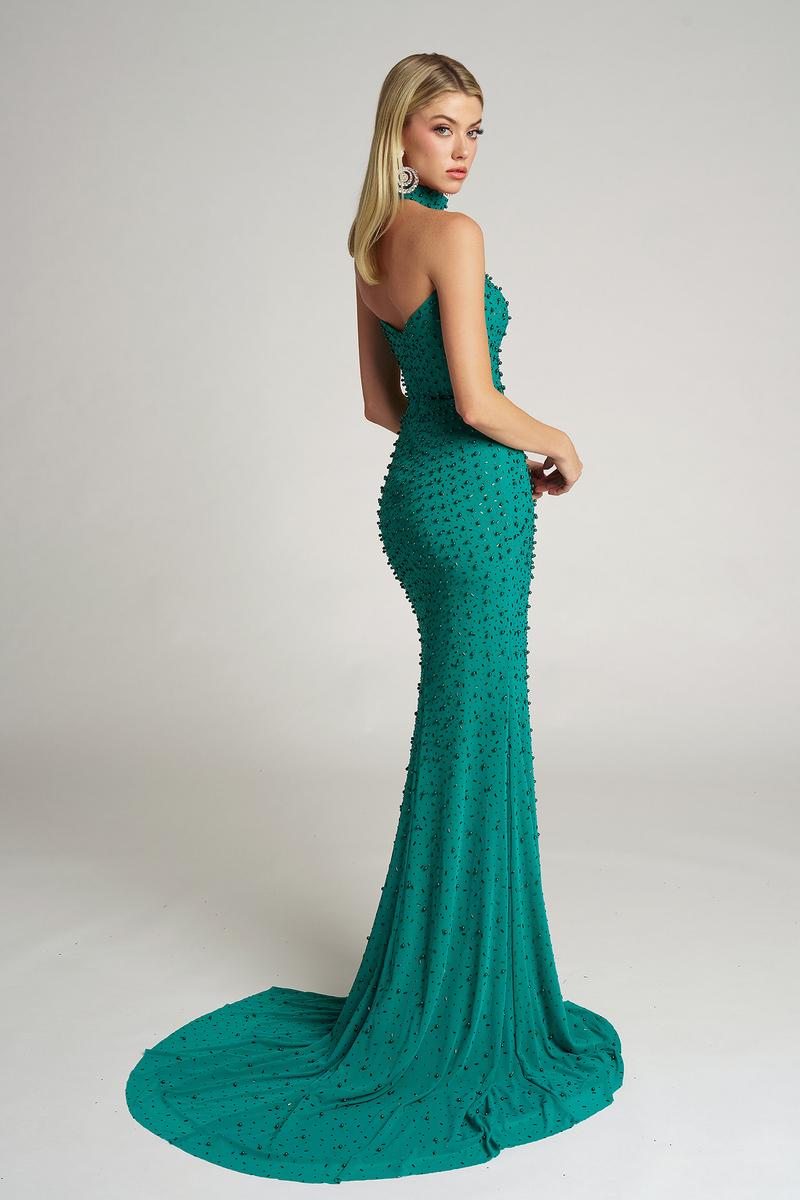Portia & Scarlett Fitted Beaded Prom Dress PS26006