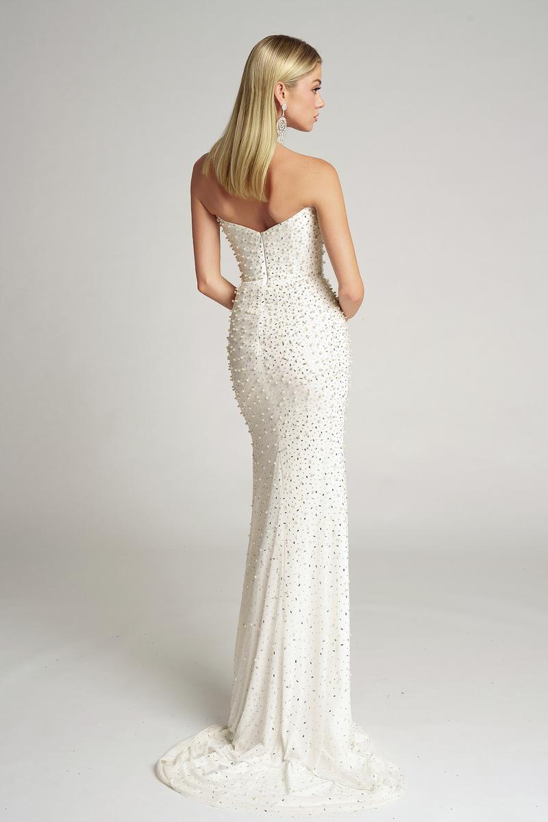 Portia & Scarlett Fitted Beaded Prom Dress PS26006