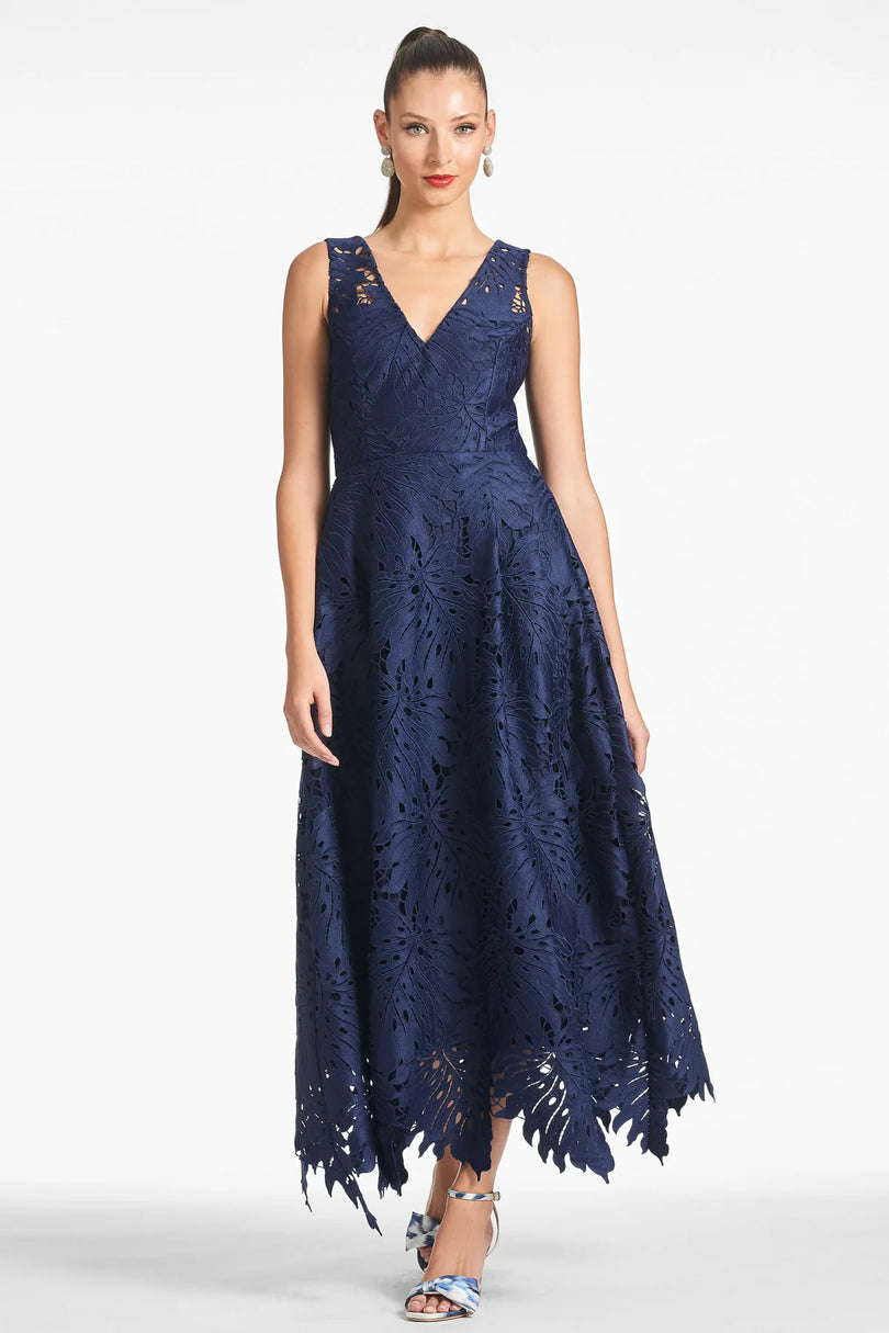 Sachin & Babi "Miuccia" Lace Ankle Length Dress
