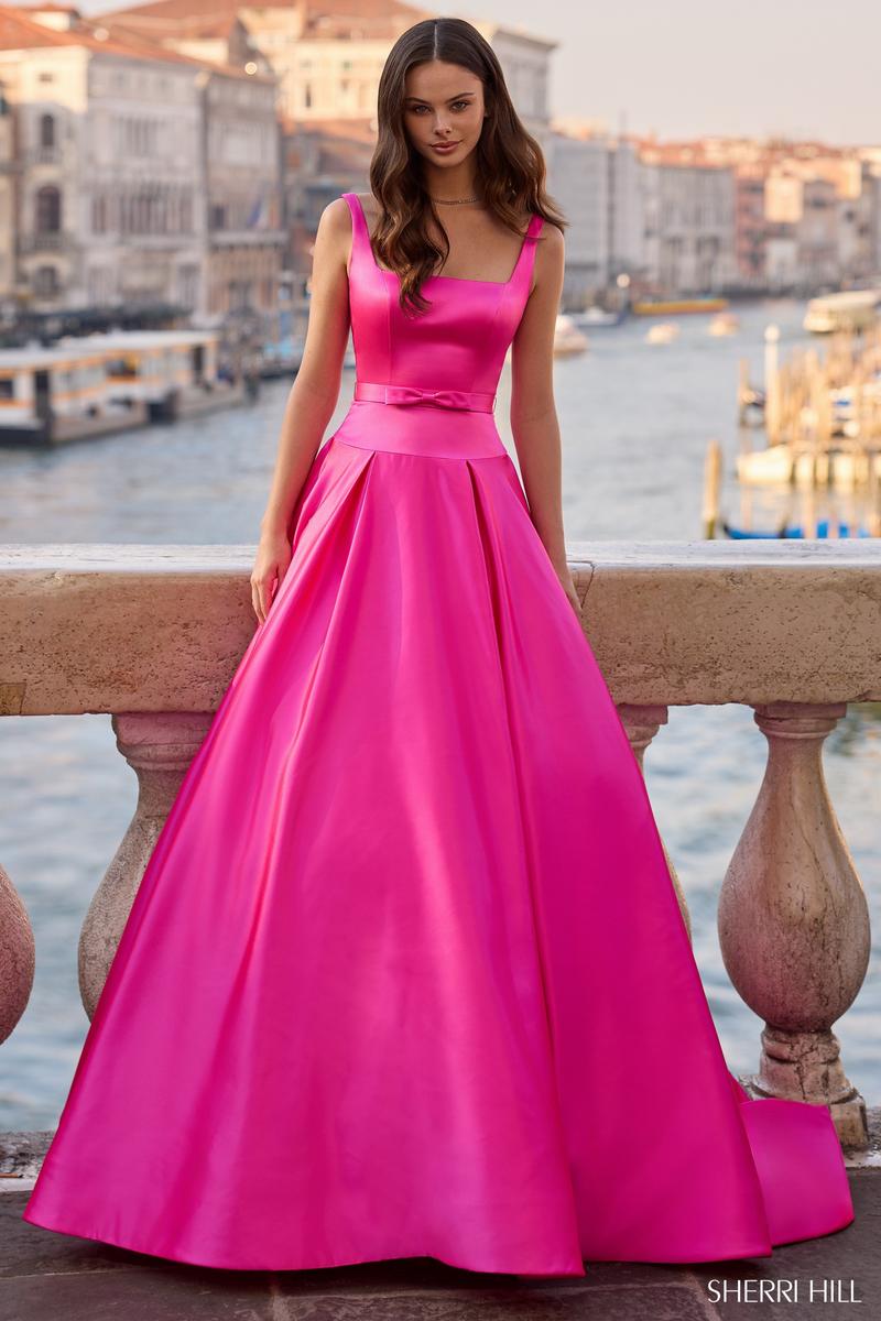 prom dress under 80 Glitter Tulle Ball Gown Prom Dress with Puff Sleeves Emerald / 2