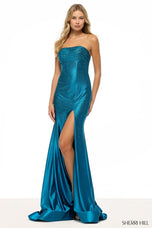 Sherri Hill Tight Hot Fix Prom Dress 57519