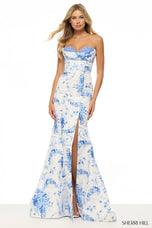 Sherri Hill Floral Mermaid Prom Dress 57577