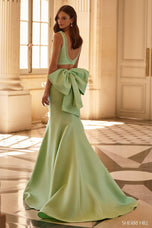 Sherri Hill Two Piece Taffeta Mermaid Prom Dress 57616